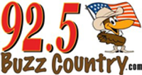 92.5 Buzz Country logo