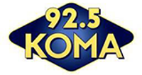 92.5 KOMA logo