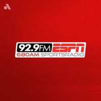 92.9 FM ESPN logo