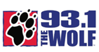 93.1 The Wolf logo