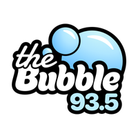 Logotipo de 93.5 The Bubble