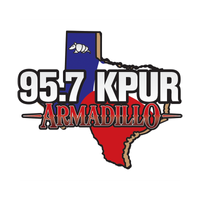 95.7 KPUR Armadillo logo