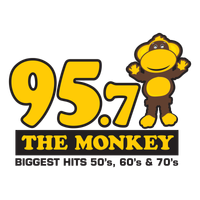 Logotipo de 95.7 The Monkey