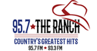 95.7 The Ranch logo