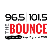 96.5 / 101.5 The Bounce logo