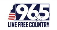 Logotipo de 96.5 Live Free Country