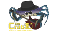 96.5 The Crab logo