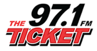 97.1 The Ticket logo