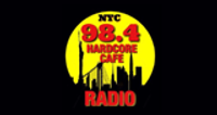 98.4 New York City's Hardcore Cafe logo