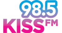 98.5 Kiss FM logo