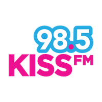 98.5 Kiss FM logo