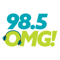98.5 WOMG logo