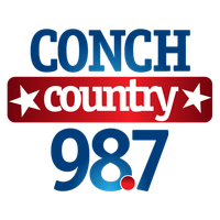 98.7 Conch Country logo