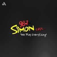 98.7 Simon logo