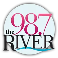 98.7 The River logo