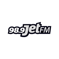 Logotipo de 98.9 Jet FM - Courtenay