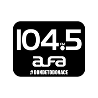 Logotipo de Alfa 104.5