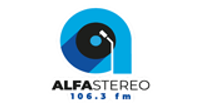 Alfa Stereo 106.3 Medellín logo