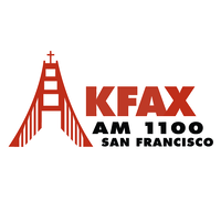 AM 1100 KFAX logo