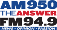 Logotipo de AM 950 and FM 94.9 The Answer