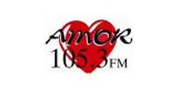 Amor 105.3 FM logo