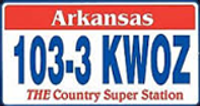 Arkansas 103.3 logo