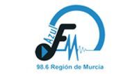Logotipo de Azul FM 98.6