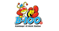 B-100 logo