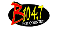 B 104.7 logo