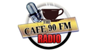 Cafe 90 FM Radio logo