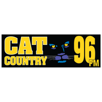 Cat Country 96.1 logo