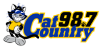 Cat Country 98.7 logo