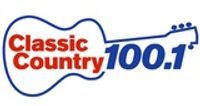 Classic Country 100.1 logo