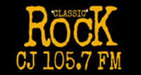 Classic Rock CJ 105.7 logo