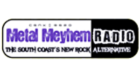 CSNX-9520: Metal Meyhem Radio logo