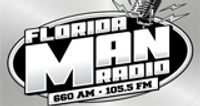 Florida Man Radio 660 AM 105.5 FM logo