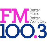 FM100.3 logo