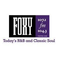 FOXY 107.1-104.3 logo