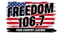 Freedom 106.7 logo