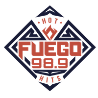 Logotipo de Fuego 98.9 Stockton