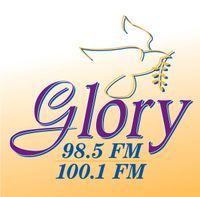 Glory 98.5 & 100.1 logo