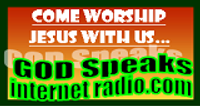 Logotipo de GOD Speaks internet radio