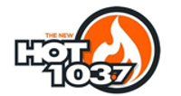 Hot 103.7 logo