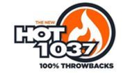Hot 103.7 logo