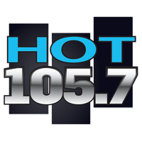 Hot 105.7 logo