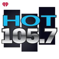 Hot 105.7 logo