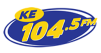 KE 104.5 FM logo