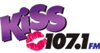 Kiss 107.1 FM logo