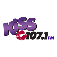 Kiss 107.1 logo