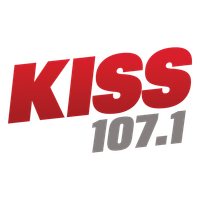KISS 107.1 logo